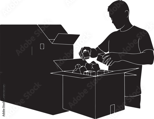 Cultural Tribute Vibrant Barbar Pole Silhouette Set for Diverse Projects