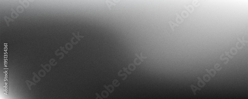 Grey gradient grain texture background gray black white monochrome smooth grainy backdrop design copy space