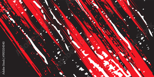 black red dragon decal brush fire volcano lava sakura Asia Japan anime style illustration sporty background banner style illustration. modern