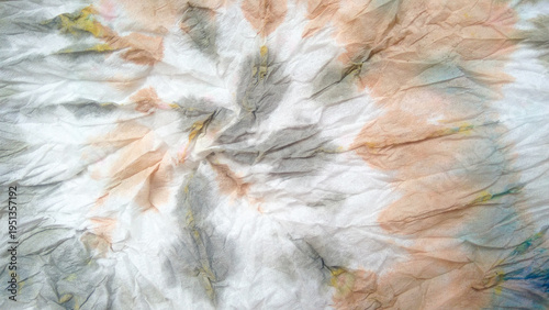 Colourful Border Boxes. Kaleidoscope Tie Dye.