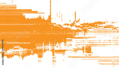 Photography Orange grunge texture with white background for graphic design elements abstract