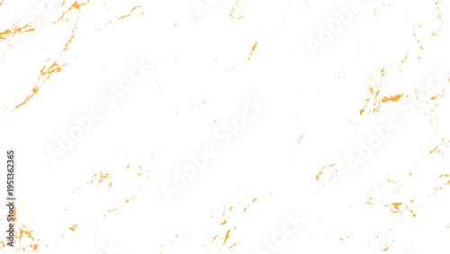 Golden textured abstract background with orange splatters and white empty space