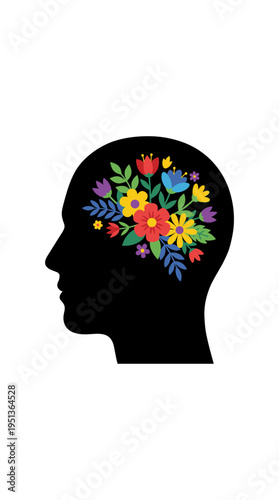 A creative representation of thoughts, ideas, and imagination