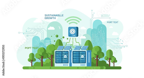 Smart City Technology with Renewable Energy Sources.