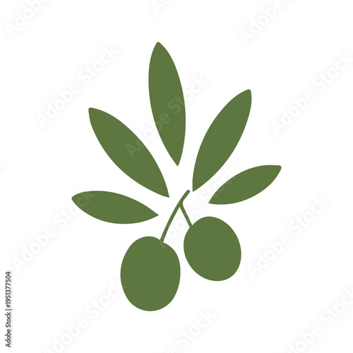 Olive harvest festival logo