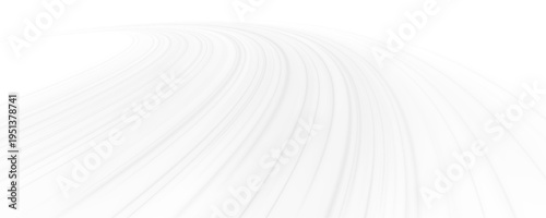 White glowing speed lines with smooth curves and dynamic light flow png