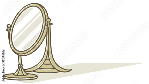 Luxury Golden Mirror