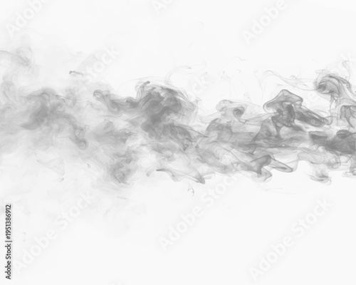 Grey mist drifts across the scene forming a soft hazy layer on transparent background. The look is subtle and atmospheric. Perfect for background effects. PNG