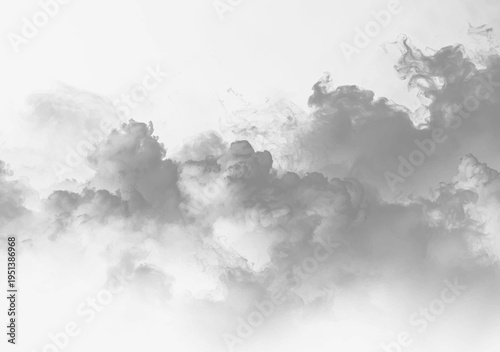 Elegant dark smoke swirls in dynamic motion creating artistic flowing lines on transparent background. The color adds a modern feel. Suitable for design use. PNG