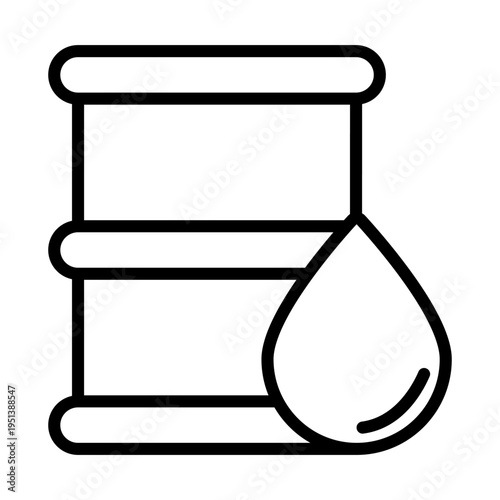 Oil icon vector. Fuel Illustration sign. Petroleum symbol. petrol logo. 