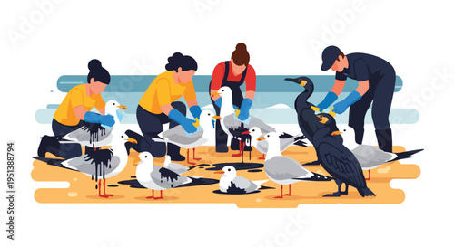 Flat vector iilustration Artwork