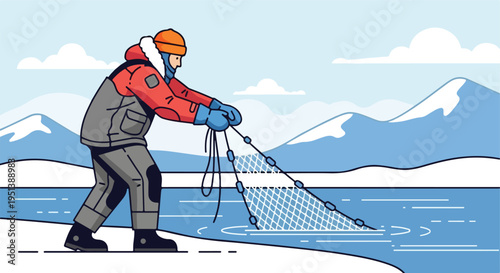 Flat vector iilustration Artwork