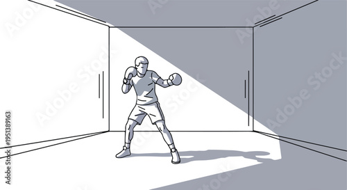 Flat vector illustration cartoon