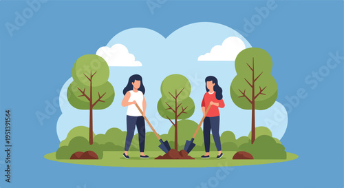 Flat Vector Illustration