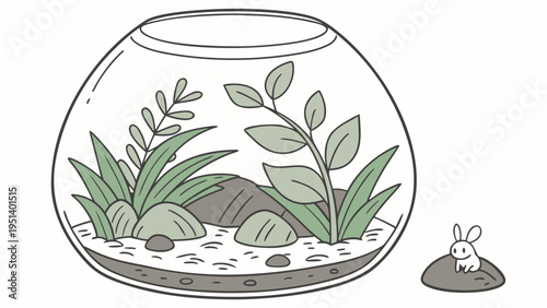 Glass Plant Terrarium