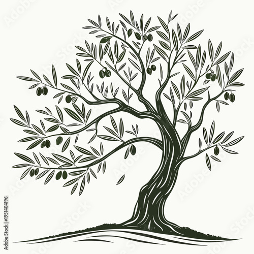 Mediterranean Olive Tree