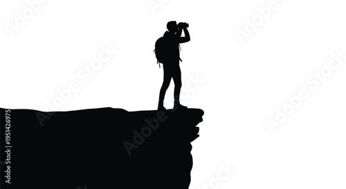 Modern city skyline with varied building heights a striking silhouette