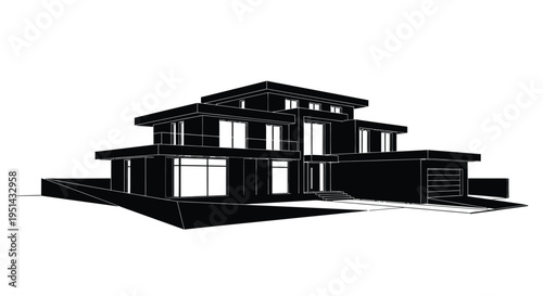 A black silhouette of a raised hand displaying five fingers silhouette