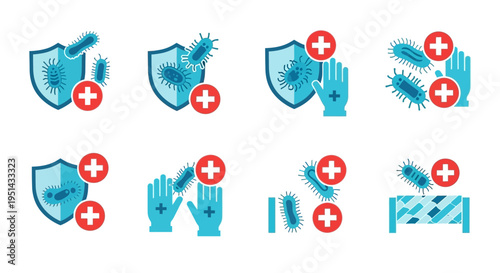 Antibacterial Shield Protecting Against Germs, Viruses, and Bacteria