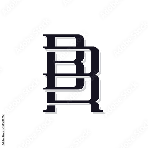 BBR initials monogram logo. It’s refined, minimal, and perfect for branding that aims for a clean, timeless, and subtly sophisticated identity without appearing too bold.