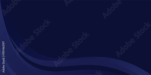 Experience the modern elegance of the abstract gradient wave background. Its dark blue waves create a captivating atmosphere
