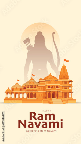 Shri Ram Navami Design 
