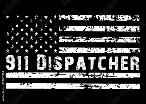First Responder American Flag With Awareness Colors In Stars And Stripes. Corrections, Dispatchers, Firefighters, Emergency Medical Services, Law Enforcement And Military.	