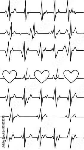 Heartbeat pattern design