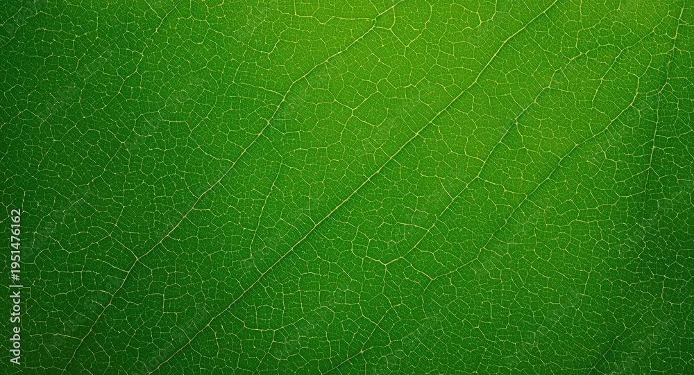 Fototapeta premium Natural green coriander leaf texture background illuminated by studio light