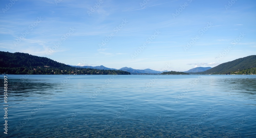Obraz premium relaxing scenery with clear copy space ideal for design elements