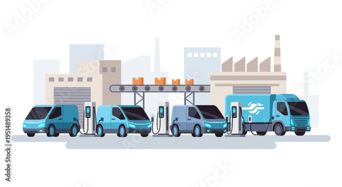 Electric Fleet Charging for Sustainable Logistics and Last-Mile Delivery