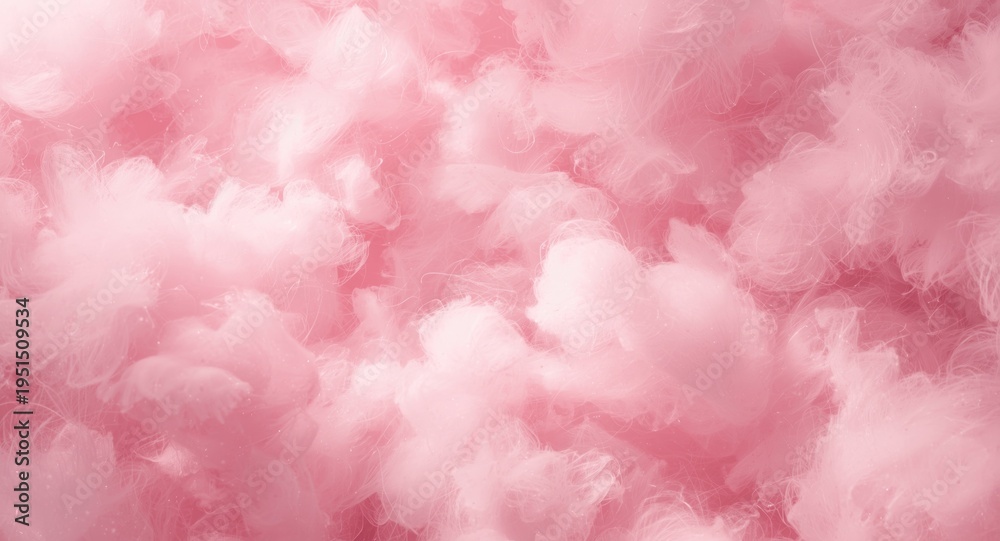 Fototapeta premium Light pink soft texture backdrop with fluffy cotton candy look