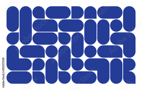 Metaballs Abstract Geometric Shape Collection with Liquid Dot Pattern