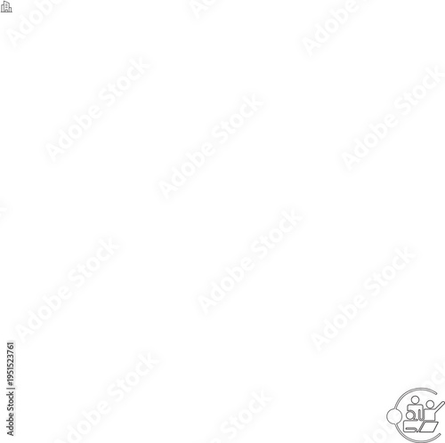 Silhouette of two people working together on a laptop silhouette