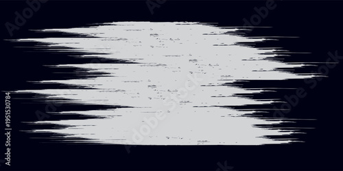 Vector brush sroke texture. Distressed uneven texture. Grunge background. Abstract halftone vector illustration. Overlay to create interesting effect and depth. Black isolated on white background.