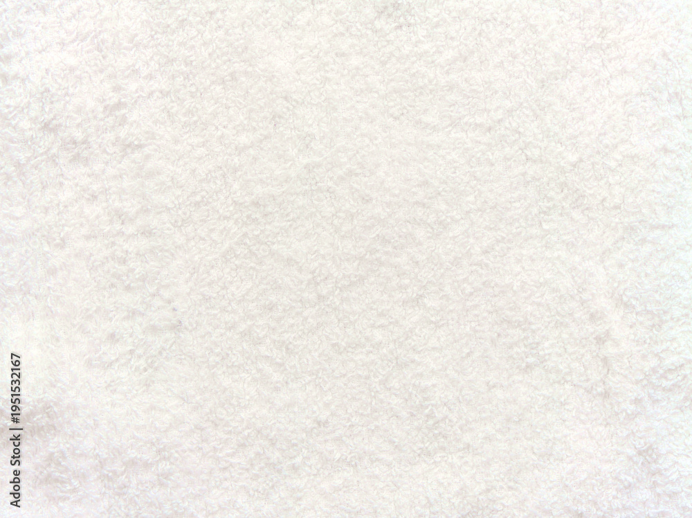 Obraz premium 白いタオルの背景テクスチャ