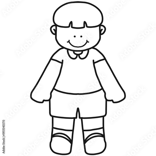 Cute kids in school uniforms