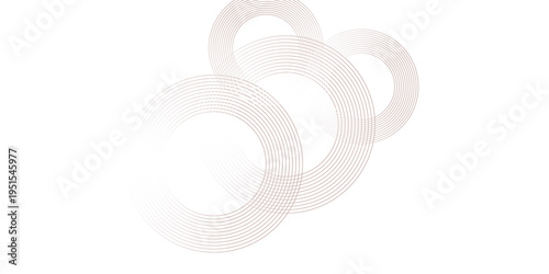 Abstract white background with red circle lines. Digital future technology concept.epa.10