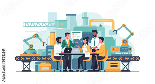 Industrial Innovation: Team Collaboration in Automated Manufacturing