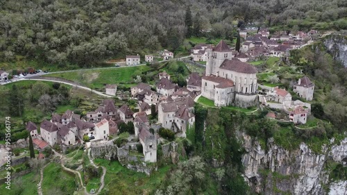 Saint Cirq Lapopie desde el aire