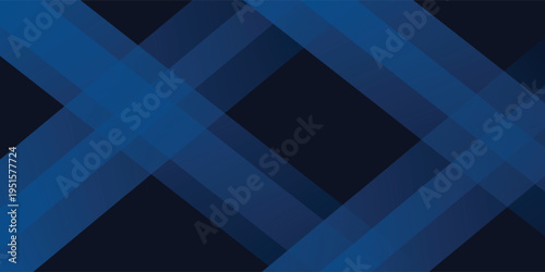 Modern dark navy blue diagonal gradient background with smooth glowing lines, elegant geometric abstract design suitable for technology themes, business presentations, digital banners, posters.