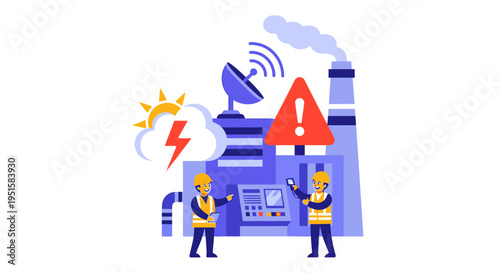 Industrial Safety Management, Energy & Weather Risks in Factory Operations