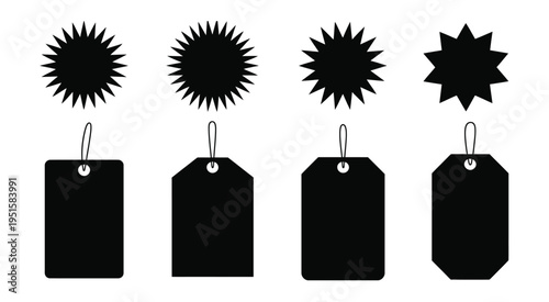 Discount Labels Icons – Special Offer and Promotional Stickers