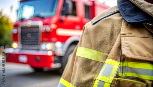 Straż pożarna wóz strażacki tło