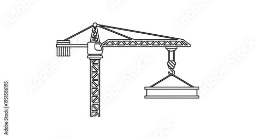 3d render of modern building model on white background