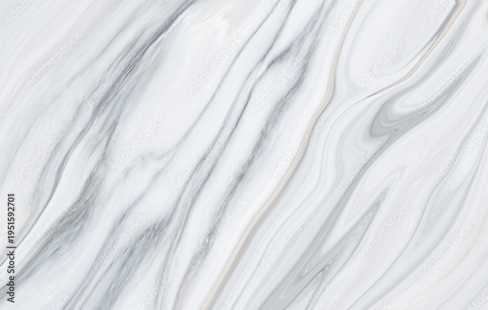 Obraz premium Natural White Marble Texture Background for Walls and Ceramic Tiles