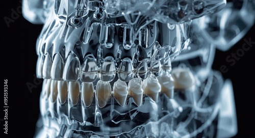 Dental technology model ill...