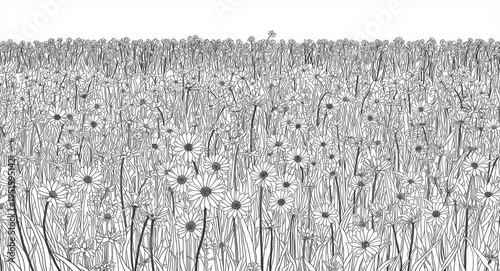 Minimalist line drawing of ...