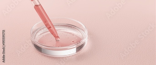 Pipette smoothly depositing...