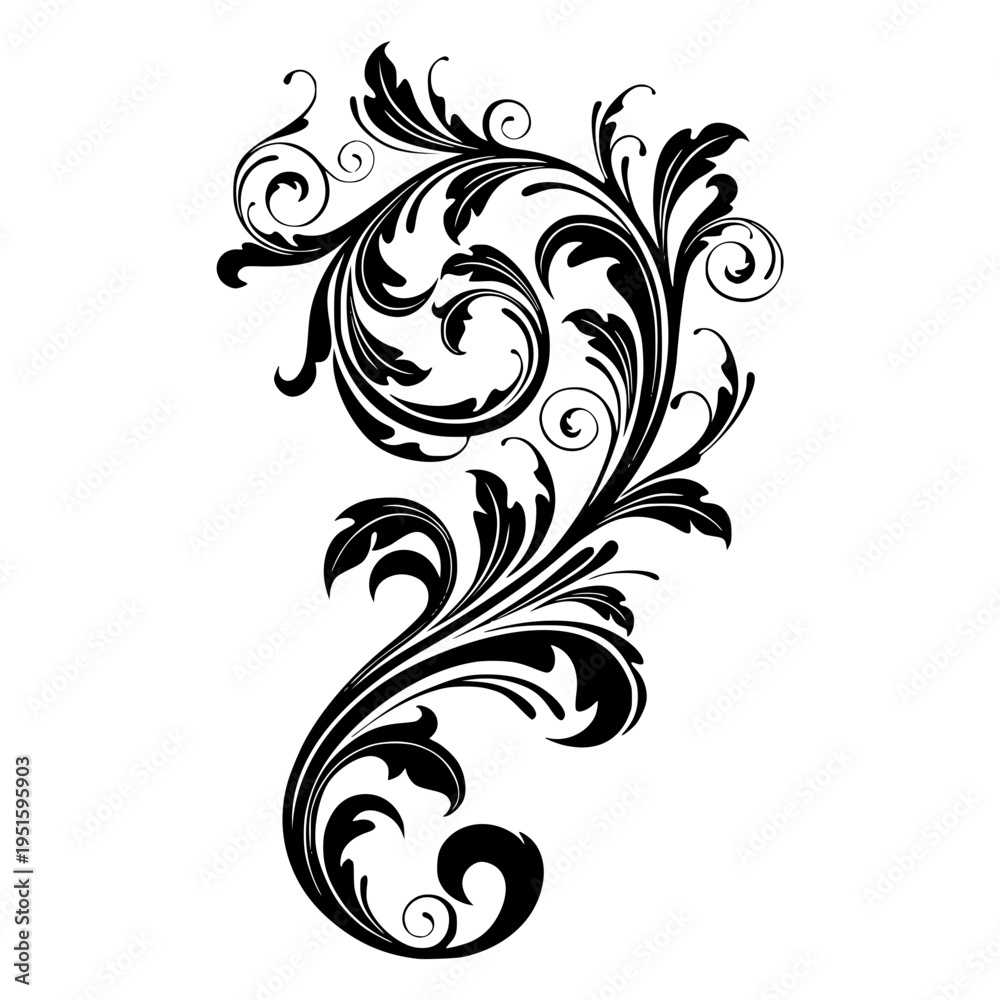 Fototapeta premium Shadow Goth Cybersigil Tattoo Design
